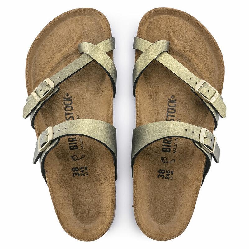 Birkenstock Birko Flor Mayari Dame Olivengrøn | DK 408XYU